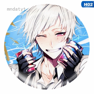 Mndatyt Anime Bungo Stray Dogs Cosplay Badge Nakajima Atsushi Brooch Pin Dazai Osamu Badge
