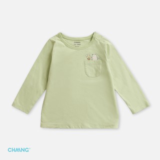 Áo Dài Tay Bé Trai CHAANG Garden Xanh Lá Babychum.68