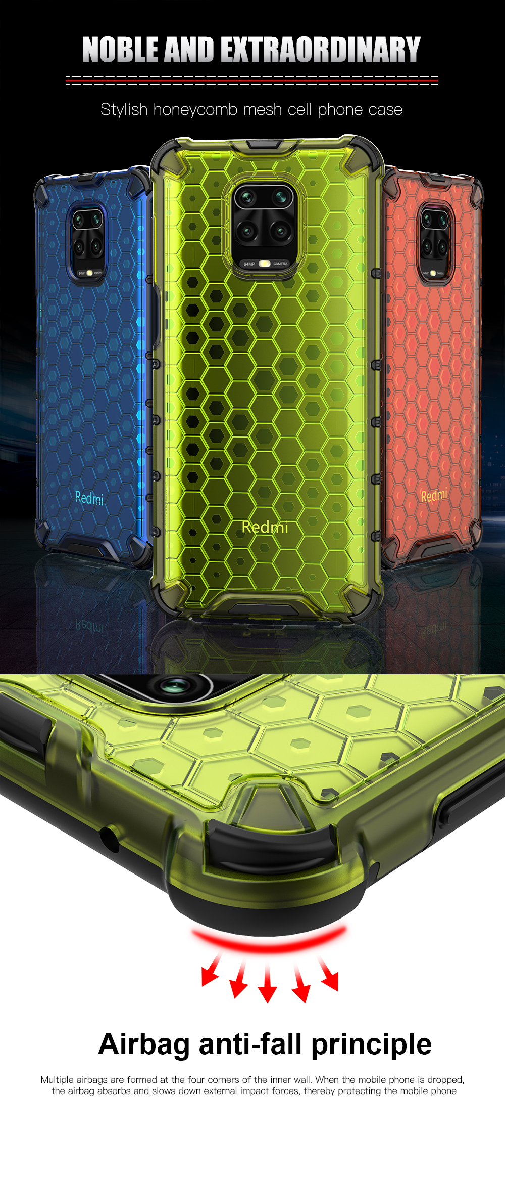 Ốp điện thoại họa tiết tổ ong cho Xiaomi Mi CC9 / Mi CC9 Pro / Mi CC9E / Mi Note 10 / Mi Note 10 Pro | BigBuy360 - bigbuy360.vn