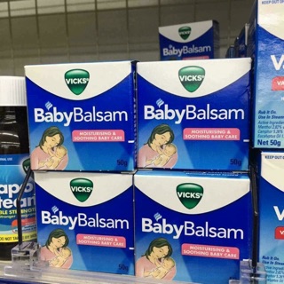 Dầu bôi ấm ngực cho bé baby balsam