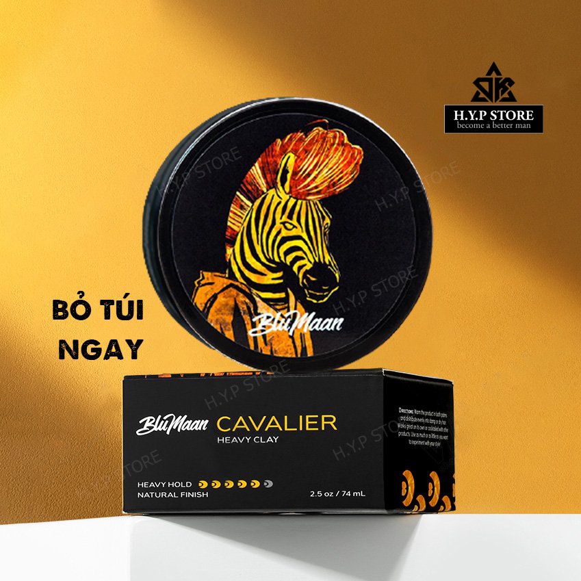 Sáp Vuốt Tóc Ngựa Vằn Hương Nước Hoa Dịu Nhẹ Dành Cho Nam