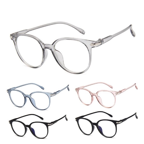 EyeWear Glasses Round Frame UV400 Female Pectacles Transparent 1Pcs | BigBuy360 - bigbuy360.vn