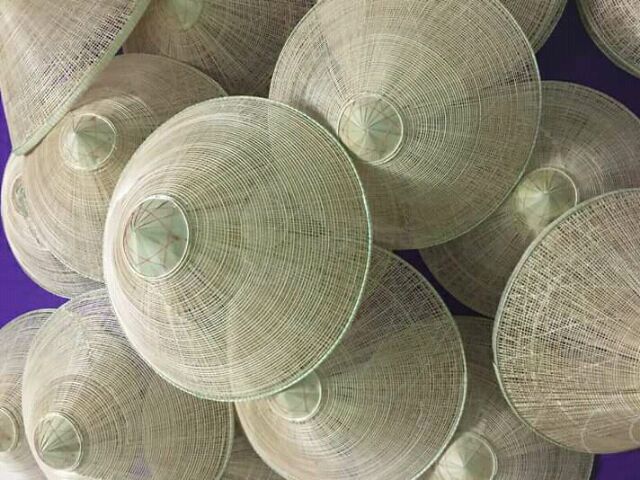 Nón lá lưới chụp ảnh decor