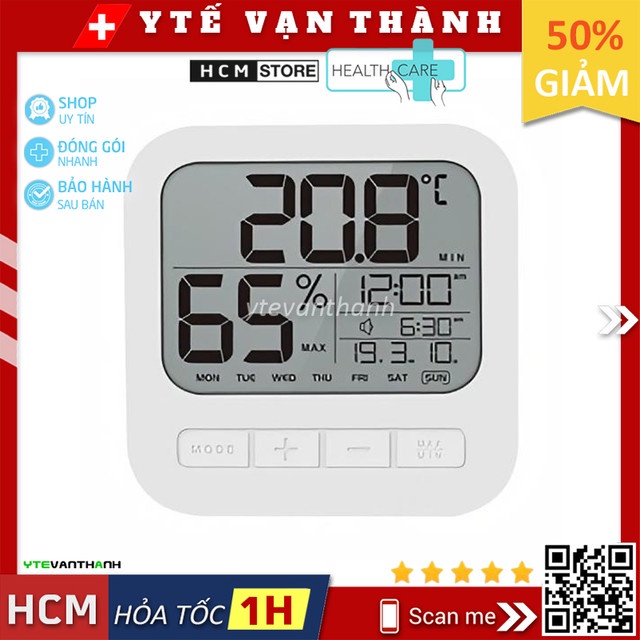 ✅ Nhiệt Ẩm Kế Điện Tử Đa Năng OEM 01 - Đo Nhiệt Độ Và Độ Ẩm Chính Xác -VT0488