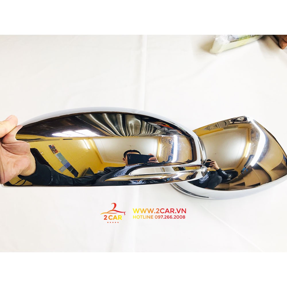 Ốp gương chiếu hậu Honda City 2016-2019, 2021 mạ crom cao cấp