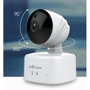 Camera IP EBITCAM E2 Cao cấp Chính hãng - 1.0Mp HD720P + Thẻ nhớ tự chọn