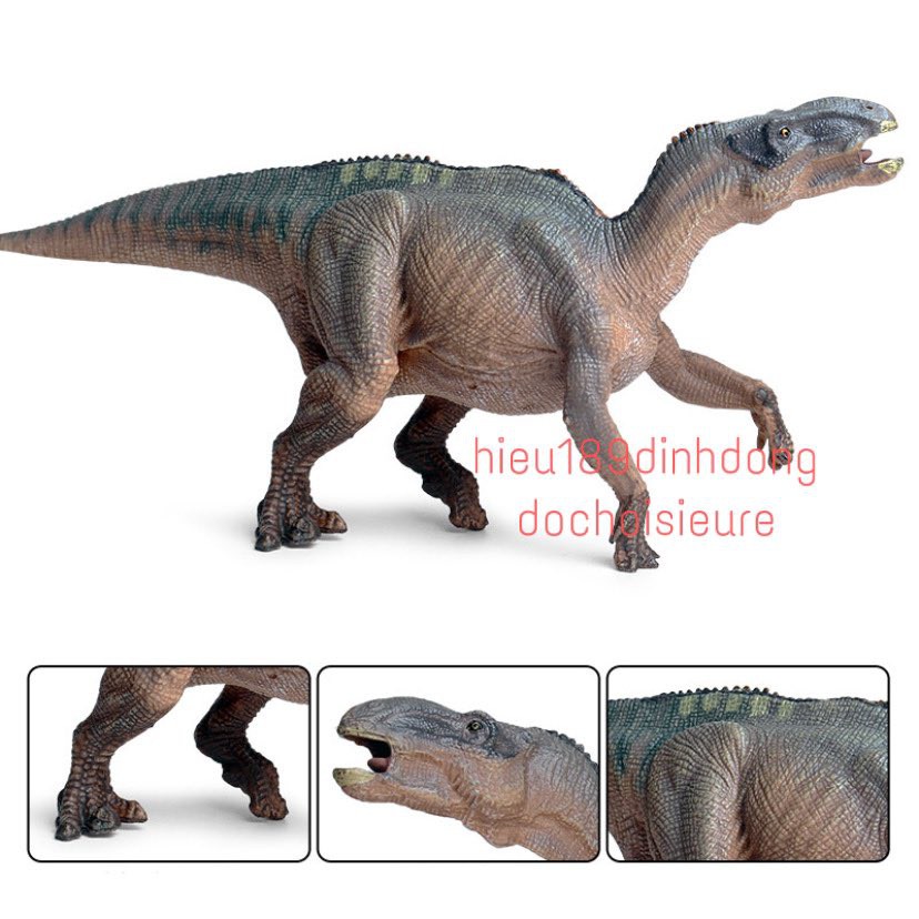 Mô hình khủng long Iguanodon Nhựa đặc chắc tay
