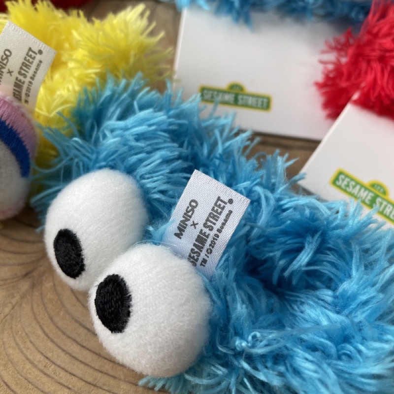 Dây buộc tóc Miniso x Sesame Street ngộ nghĩnh cho bé 3 màu