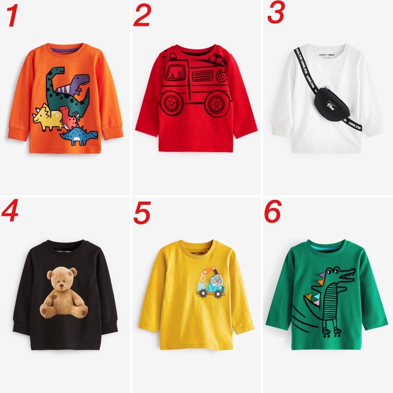 Áo phông next bé trai