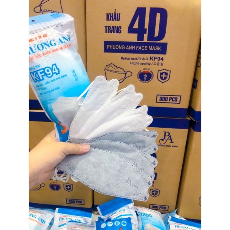 (Set 50 Chiếc )Khẩu trang 4 Lớp KF94 UNI MASK Chống Bụi Mịn Và Kháng Khuẩn Hàng Cao Cấp | BigBuy360 - bigbuy360.vn