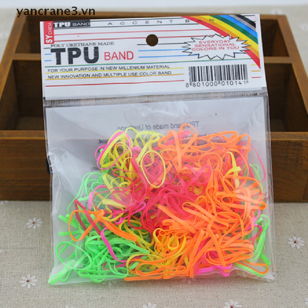 Dây Buộc Tóc Cao Su Co Giãn Thời Trang Cho Nữ YAN3 {yancrane3.vn}