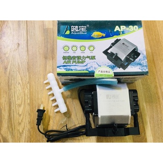 Máy thổi oxy bằng hợp kim nhôm thương hiệu Aqua Blue AP-30 và Ap-50 cho hồ cá