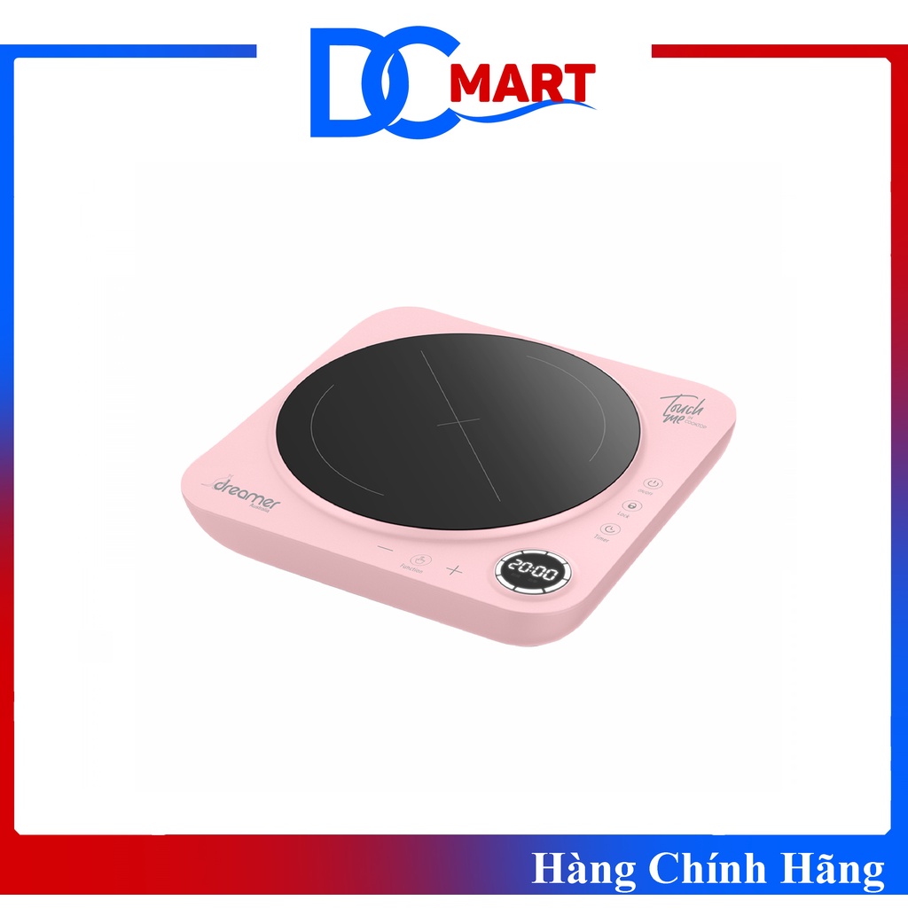 Bếp điện từ đơn Dreamer DC-IH01 (Hồng) - Hàng Chính Hãng