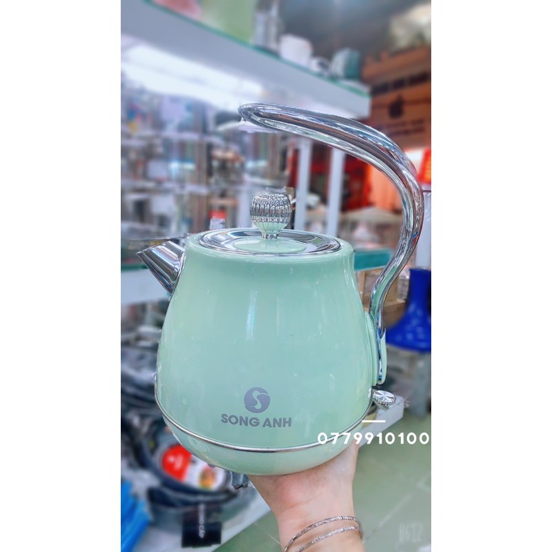 Ấm Siêu Tốc Kiểu Cổ Điển 1.5L Song Anh (SA600) - kèm ảnh thật | BigBuy360 - bigbuy360.vn