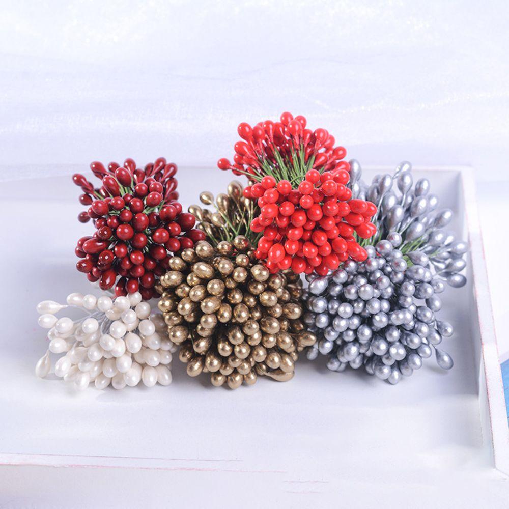 Set 130 / 140 Bông Hoa Giả Trang Trí Giáng Sinh