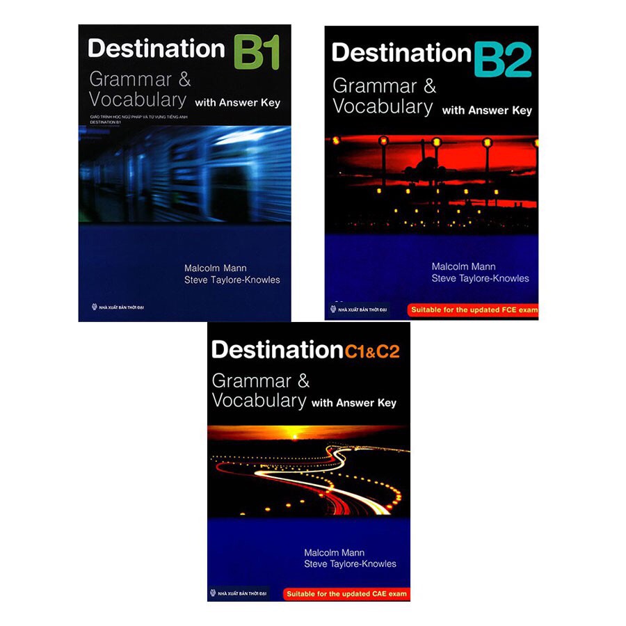 Destination B1, B2, C1&C2 Grammar & Vocabulary (3 c/sét - black)