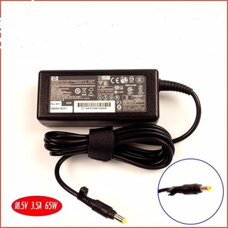 Sạc laptop hp 18.5v - 3.5a, đầu vàng