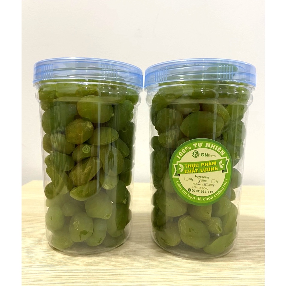 Ô Mai Đào Xanh Chua Ngọt Mứt Đào Xanh Giòn Ngon