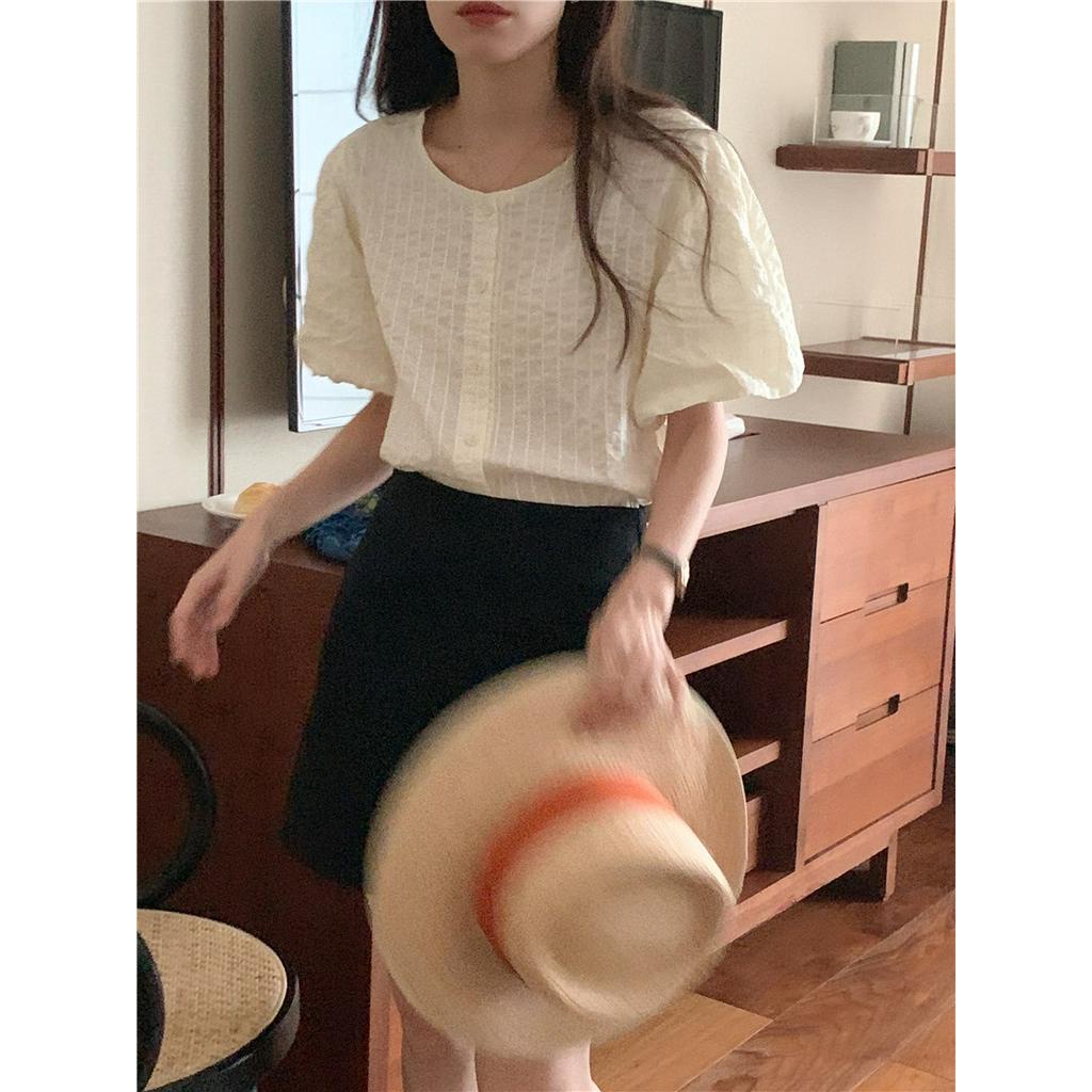 Áo Thun Cổ Tròn Ngắn Tay Thời Trang Hàn Quốc Đơn Giản 53696