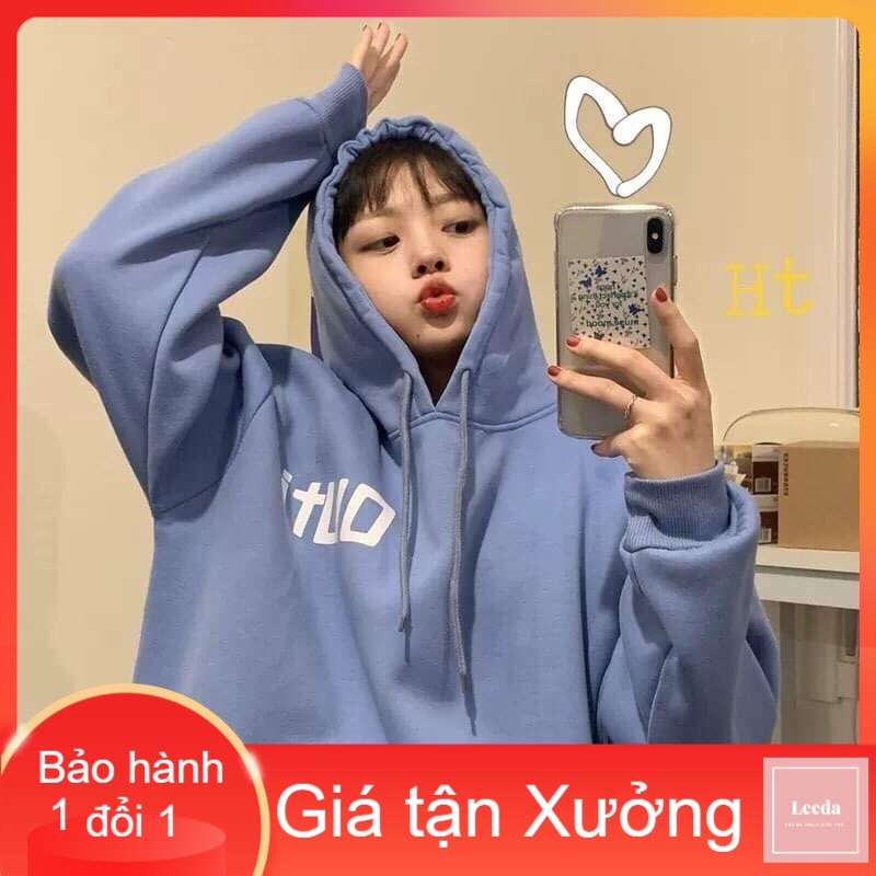 Áo hoodie 5D ITUO HT12 , áo thun nam nữ, áo thun, sét bộ mặc ở nhà, áo nỉ ấm - LEEDA