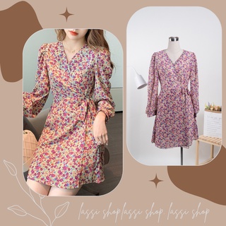 Váy hoa nhí tiểu thư phong cách vintage LUXY V02 đủ size từ 42kg - 65kg
