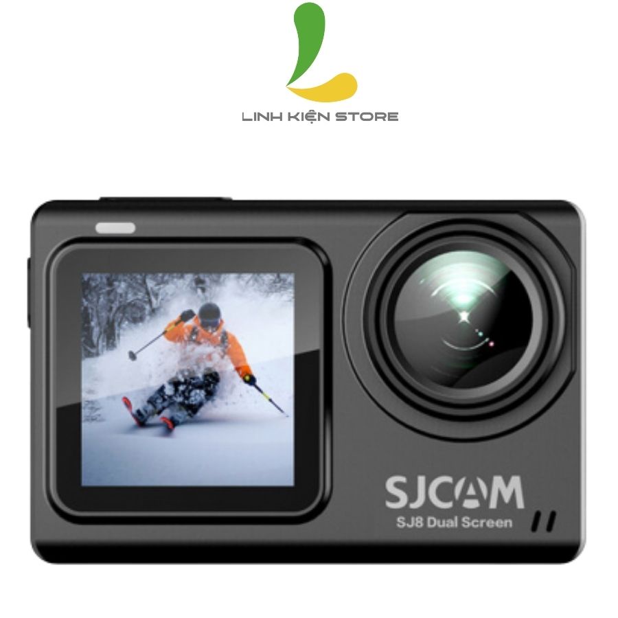 Camera hành trình SJCAM SJ8 Dual Screen, Pin Lithium 120 phút, Màn hình kép LCD màu, cảm ứng chạm