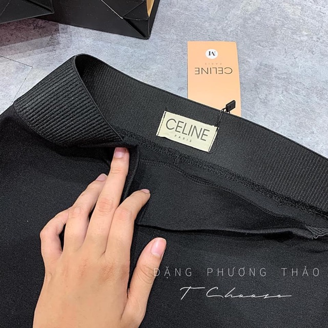 Quần legging celine, eo thon,chân dài,chất thun cotton,?co dãn 4 chiều cực đẹp, tôn dáng?