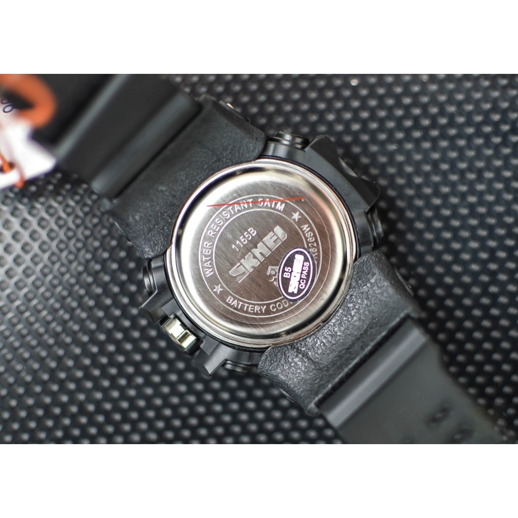 Đồng hồ điện tử nam Skmei 1155B dáng thể thao chống nước cực tốt