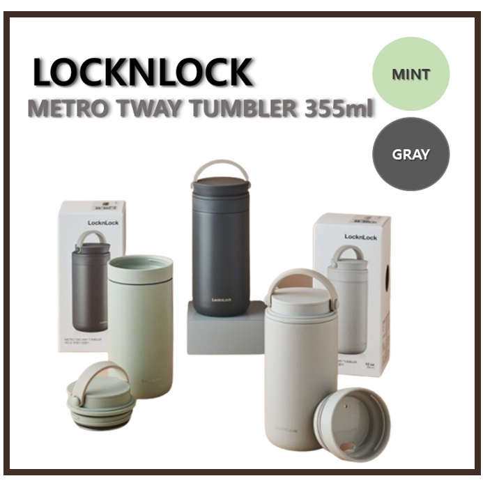 [LOCK &amp; Lock] METRO TUMBLER Hai Chiều 355ml