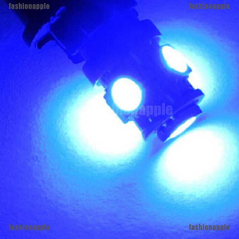 Bộ 10 Đèn LED T10 5050 5SMD 194 168 W5W 12V Cho Xe Hơi