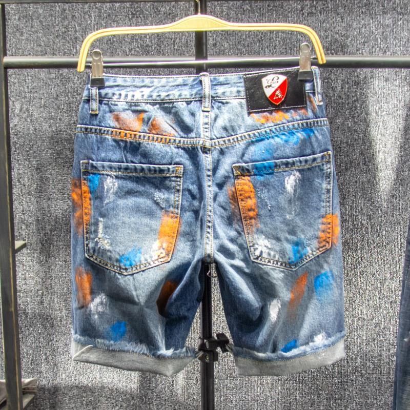 Levis Quần Short Jean Dáng Rộng In Họa Tiết Graffiti Phong Cách Hip Hop Thời Trang Mùa Hè 501 2022 Cho Nam