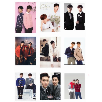 LOMO CARD 63 ẢNH TVXQ HOMIN - YUNHO + CHANGMIN