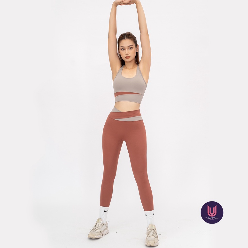 Quần tập bra gym yoga thể thao nữ Static tôn dáng Today U Wear