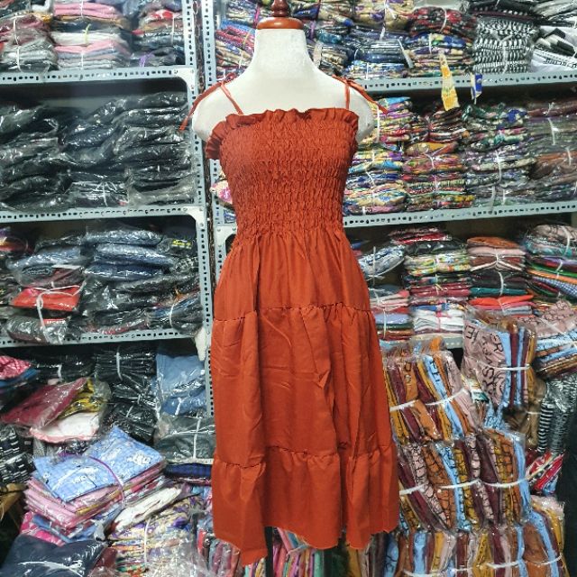 [GIÁ SỐC sỉ =lẻ] Đầm nhún có tay bẹt vai, phom 50kg | BigBuy360 - bigbuy360.vn