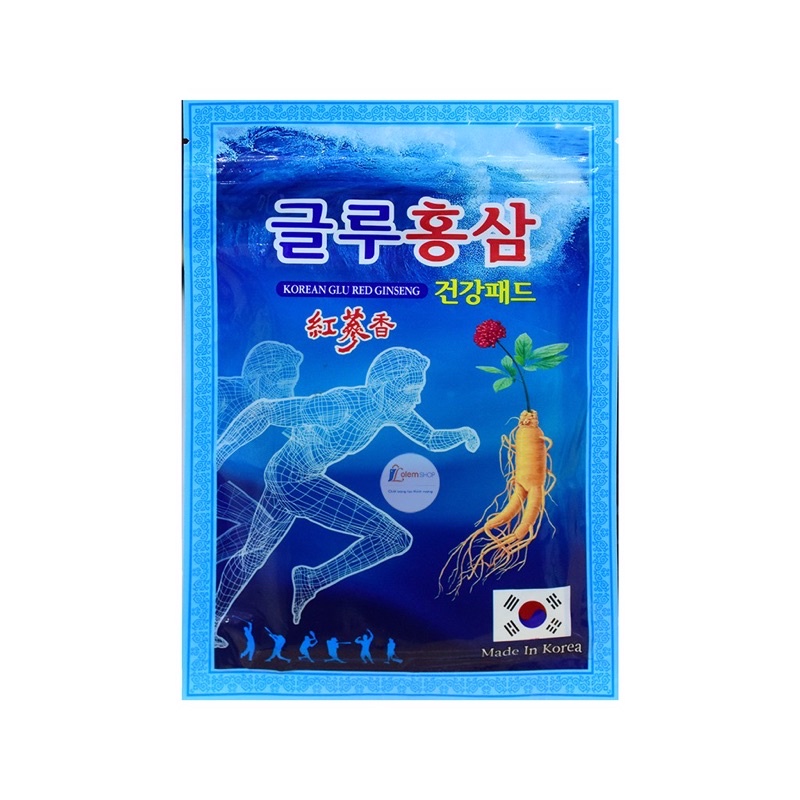 Cao Dán Hồng Sâm Hàn Quốc, Túi 20 miếng