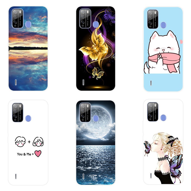 Ốp điện thoại silicone TPU mềm in hình cho Itel Vision 1 Pro Itel Vision 2