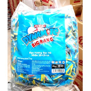 Kẹo Cứng hương bạc hà nhân sôcôla Dynamite Bigbang Túi 1kg