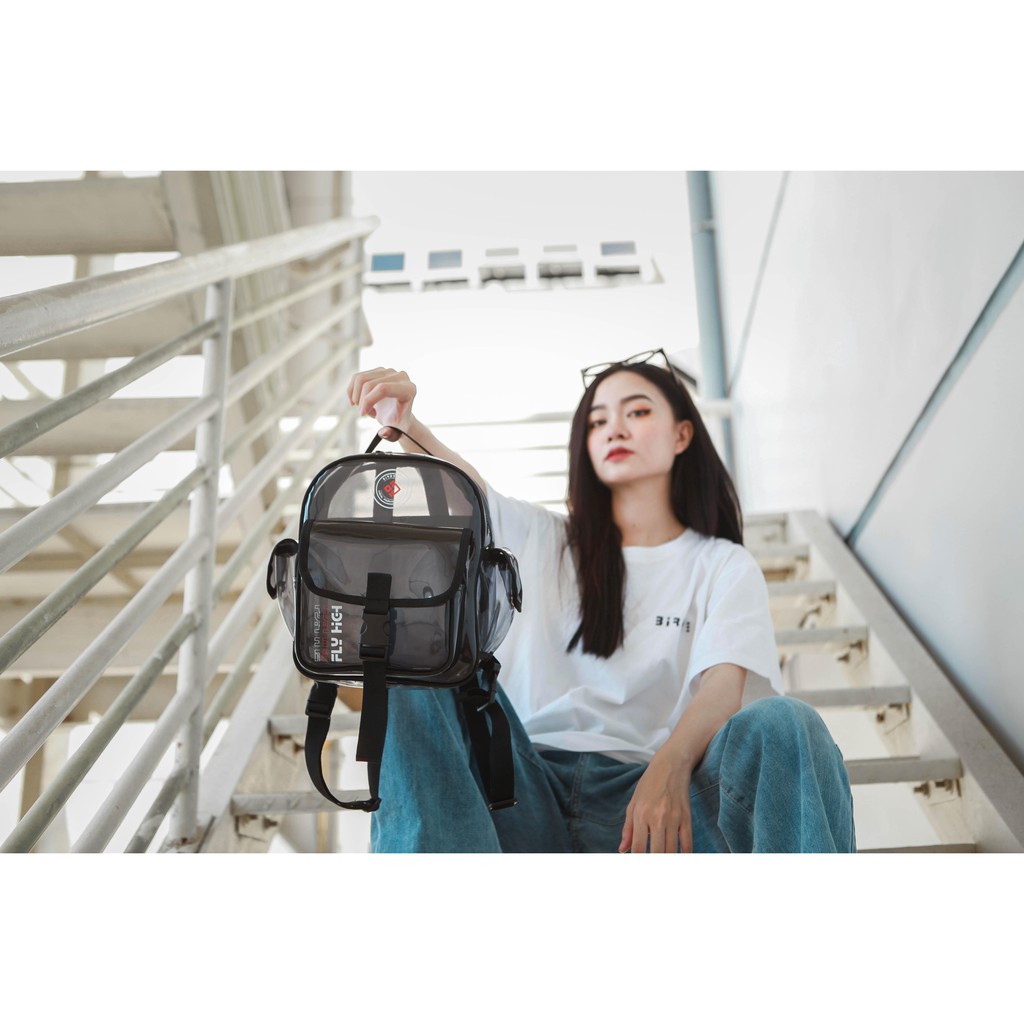 [Mã FAMALLT5 giảm 15% đơn 150K] Balo BIRDYBAG MINI BABY EGG – BLACK