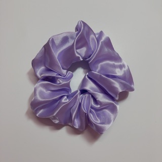 Scrunchies vải satin lụa bóng 20 màu