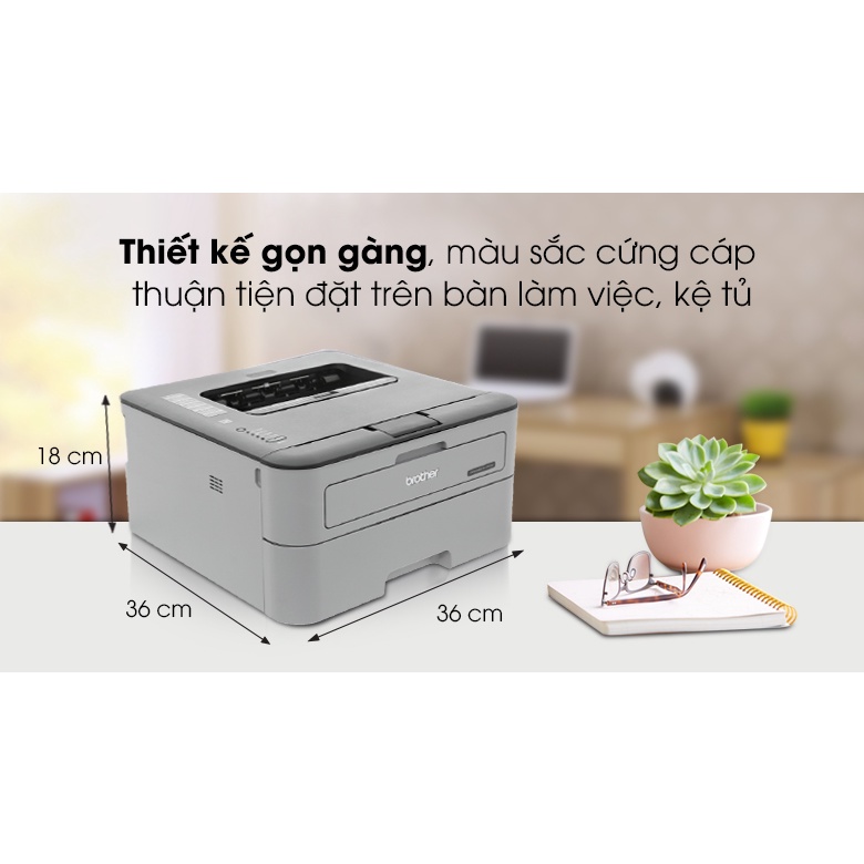 Máy in hai mặt tự động A4 A5 brother 2321 đã qua sử dụng