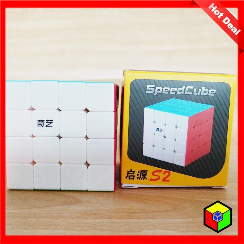 Rubik 4x4 Không Viền QiYi 3045 S2 Stickerless Rubik 4 Tầng