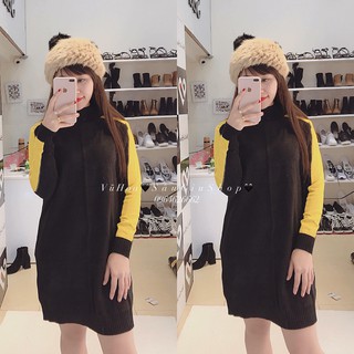 VÁY LEN SUÔNG SỌC TAY