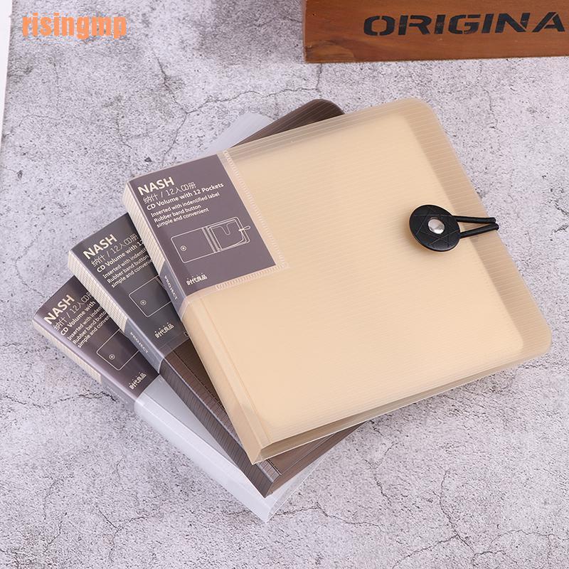 Túi đựng đĩa chứa được 12 đĩa CD DVD thuận tiện chất lượng cao