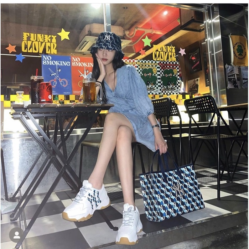 Túi tote cube MLB nhiều màu