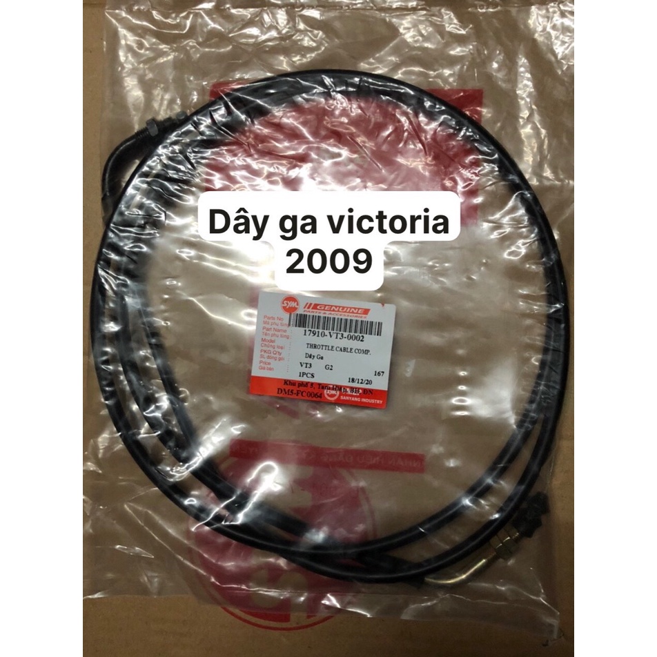 Dây ga xe Victoria 2009 mã VT3