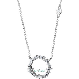 Dây chuyền Bọt biển D2527 đá Cz 1 ly cao cấp - Le'mare Jewelry