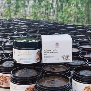 Tẩy TBC Cơ thể hạt cafe Tây nguyên hiệu Mộc Nhan
