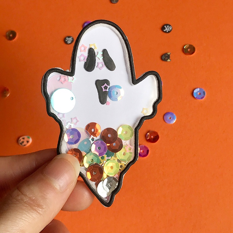 Khuôn Cắt Giấy Kim Loại Hình Mạng Nhện Trang Trí Halloween