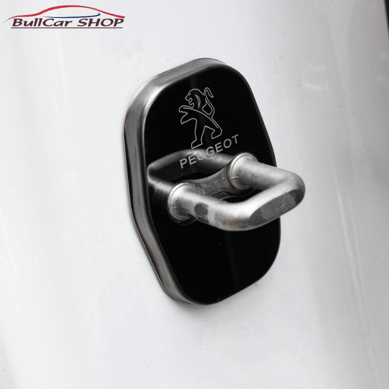 Bộ 4 Vỏ Gắn Khóa Cửa Xe Hơi Hiệu Peugeot 208 308 508 2008 3008 5008 408 5008 3008