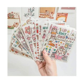 set 4 sticker dán họa tiết đáng yêu
